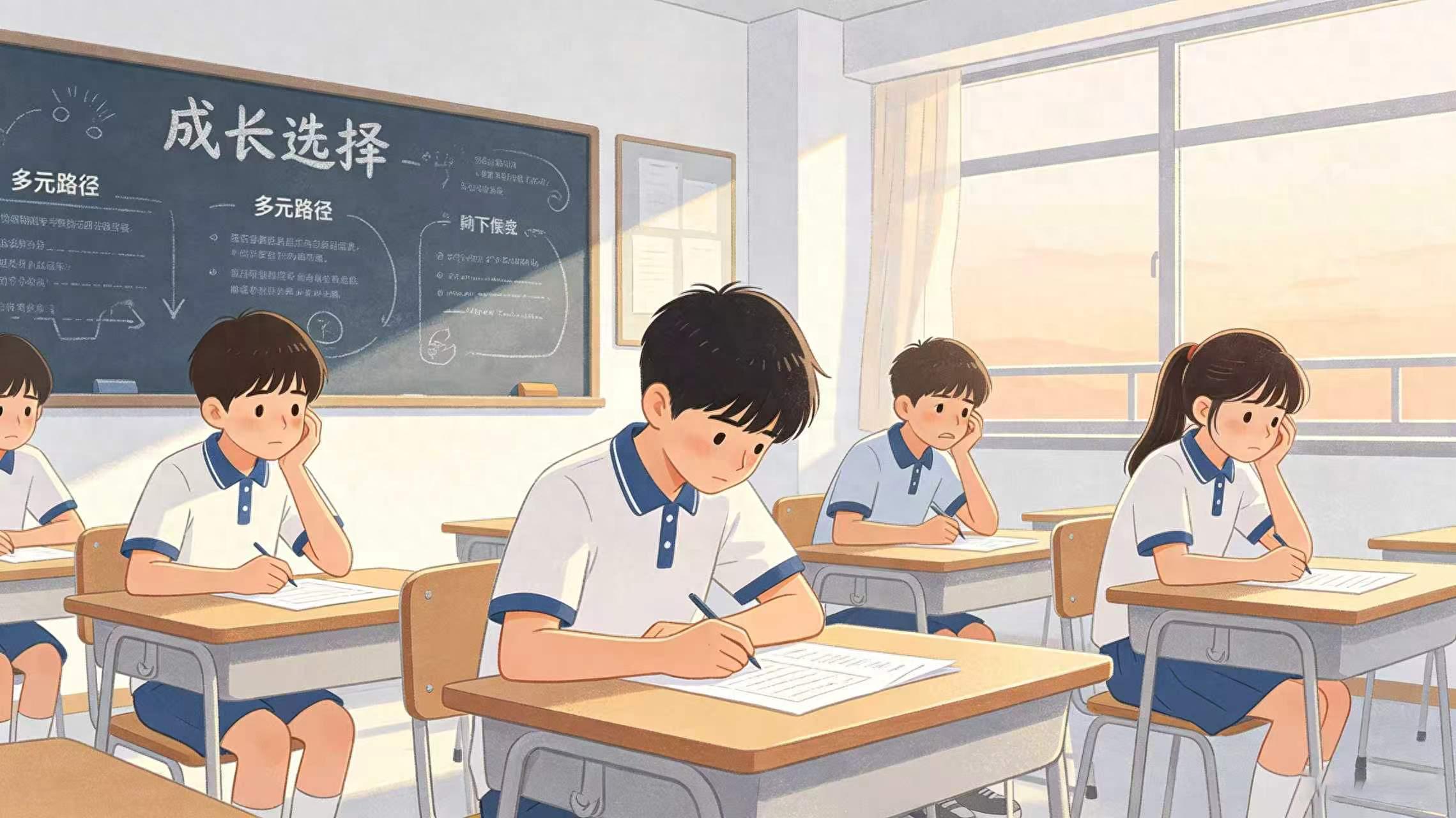 拆解普职分流恐慌,缓解孩子长期升学内耗