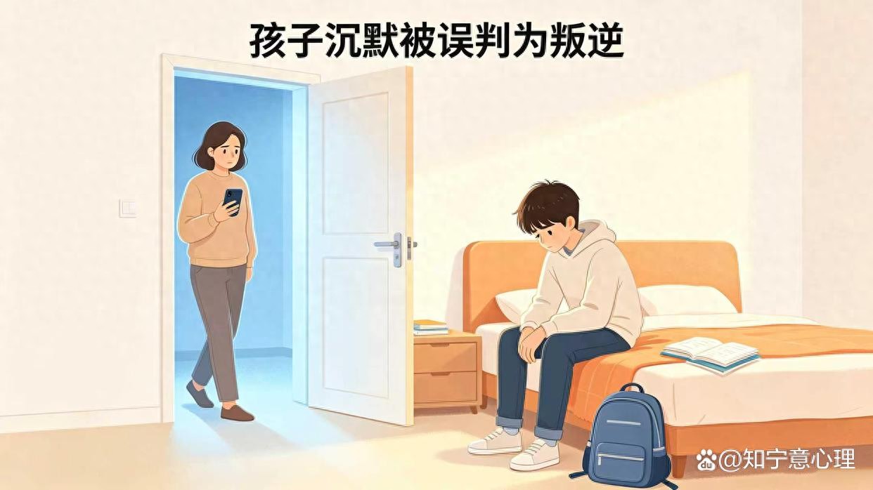 别把抑郁当叛逆!孩子沉默、自残、厌学,家长要看懂这份区分指南