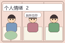 个人情绪场景漫画配图