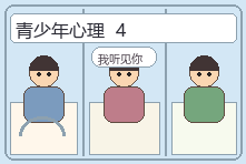 青少年心理场景漫画配图