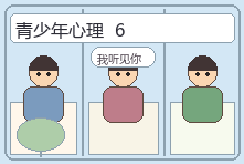青少年心理场景漫画配图